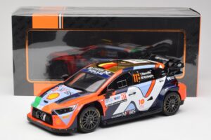 Hyundai i20 N Rally1 #11 T. Neuville / M. Wydaeghe Rally Croatia 2024 IXO 1:18 18RMC203 Metalli — kuva 6 / 6