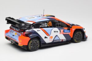Hyundai i20 N Rally1 #11 T. Neuville / M. Wydaeghe Rally Sweden 2024 IXO 1:18 18RMC201 Metalli — kuva 2 / 6
