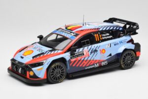 Hyundai i20 N Rally1 WRC #11 T. Neuville / M. Wydaeghe Rally Monte Carlo Winner 2024 IXO 1:18 18RMC194 Metalli
