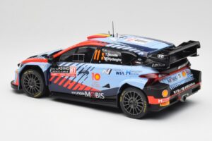 Hyundai i20 N Rally1 WRC #11 T. Neuville / M. Wydaeghe Rally Monte Carlo Winner 2024 IXO 1:18 18RMC194 Metalli — kuva 5 / 6