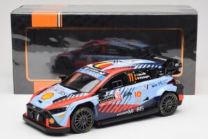Hyundai i20 N Rally1 WRC #11 T. Neuville / M. Wydaeghe Rally Monte Carlo Winner 2024 IXO 1:18 18RMC194 Metalli — kuva 6 / 6