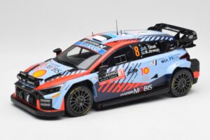 Hyundai i20 N Rally1 WRC #8 O. Tänak / M. Järveoja Rally Monte Carlo Night Version 2024 IXO 1:18 18RMC195 Metalli