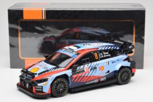 Hyundai i20 N Rally1 WRC #8 O. Tänak / M. Järveoja Rally Monte Carlo Night Version 2024 IXO 1:18 18RMC195 Metalli — kuva 6 / 6
