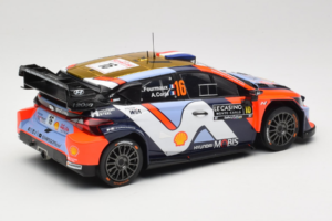 Hyundai i20 N WRC #16 A. Fourmaux / A. Coria Rally Monte Carlo 2025 IXO 1:18 18RMC230A Metalli — kuva 2 / 6