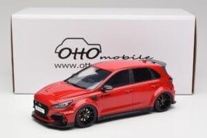 Hyundai i30 N PD Prior Design Engine Punainen Otto 1:18 OT1112 Hartsi — kuva 6 / 6