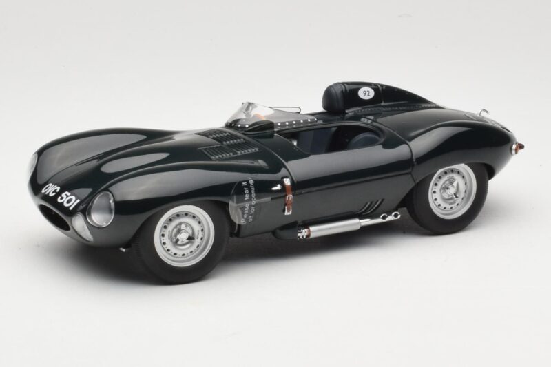 Jaguar D-Type Short Nose Vihreä AUTOart 1:18 73561 Metalli