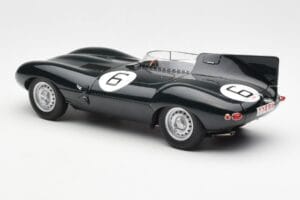 Jaguar D-Type #6 M. Hawthorn / I. Bueb Team Jaguar Cars Ltd 24 Hours of Le Mans 1955 AUTOart 1:18 85586 Metalli — kuva 5 / 6