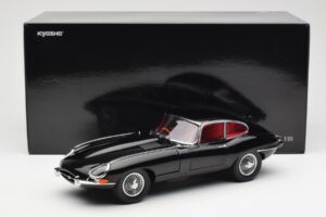 Jaguar E-Type 3.8 Series 1 Musta Kyosho 1:18 08954BK Metalli — kuva 8 / 8
