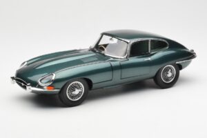 Jaguar E-Type 3.8 Series 1 Tummanvihreä Kyosho 1:18 08954DG Metalli