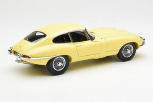 Jaguar E-Type 3.8 Series 1 Vaalean Keltainen Kyosho 1:18 08954LY Metalli — kuva 3 / 8