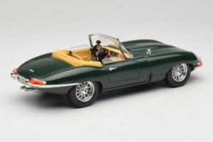 Jaguar E-Type Avoauto Vihreä Bburago 1:18 3026 Metalli — kuva 3 / 8