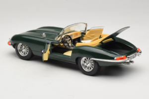 Jaguar E-Type Avoauto Vihreä Bburago 1:18 3026 Metalli — kuva 5 / 8