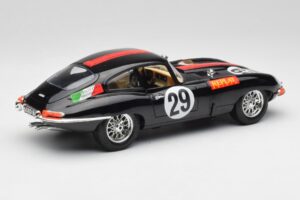 Jaguar E-Type #29 Musta Bburago 1:18 3018-M4 Metalli — kuva 3 / 8