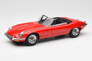 Jaguar E-Type Roadster Series III V12 Punainen AUTOart 1:18 73523 Metalli