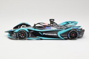 Jaguar I-Type 3 Panasonic Jaguar Racing #3 N. Piquet Jr. Formula E Season 5 2019 Minichamps 1:18 114180003 Metalli — kuva 3 / 6