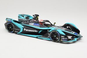 Jaguar I-Type 3 Panasonic Jaguar Racing #3 N. Piquet Jr. Formula E Season 5 2019 Minichamps 1:18 114180003 Metalli — kuva 4 / 6