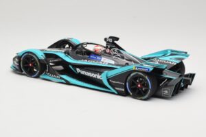 Jaguar I-Type 3 Panasonic Jaguar Racing #3 N. Piquet Jr. Formula E Season 5 2019 Minichamps 1:18 114180003 Metalli — kuva 5 / 6
