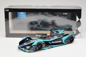 Jaguar I-Type 3 Panasonic Jaguar Racing #3 N. Piquet Jr. Formula E Season 5 2019 Minichamps 1:18 114180003 Metalli — kuva 6 / 6