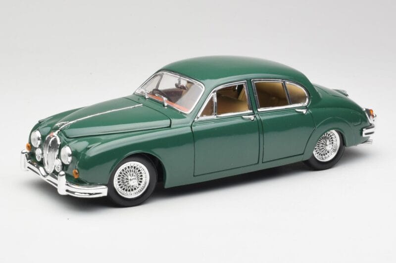 Jaguar Mk II British Racing Vihreä Maisto 1:18 50287 Metalli