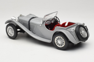 Jaguar SS100 Hopea Bburago 1:18 3006-M2 Metalli — kuva 5 / 6