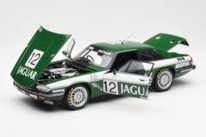 Jaguar XJ-S TWR Racing #12 H. Heyer / W. Percy ETCC Spa Winner 1984 AUTOart 1:18 88459 Metalli — kuva 2 / 8
