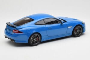 Jaguar XKR-S X150 French Racing Sininen AUTOart 1:18 73641 Metalli — kuva 3 / 8