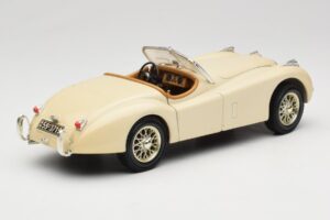 Jaguar XK120 Valkoinen Eduscho 1:18 7482-1HTH Metalli — kuva 3 / 8