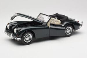 Jaguar XK140 Drophead Coupe Musta Sun Star 1:18 2802 Metalli — kuva 2 / 8