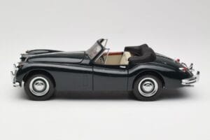 Jaguar XK140 Drophead Coupe Musta Sun Star 1:18 2802 Metalli — kuva 4 / 8