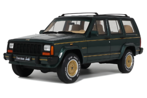 Jeep Cherokee XJ Limited Dark Hunter Green Otto 1:18 OT1340 Hartsi