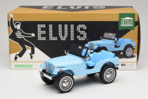 Jeep CJ-5 Elvis Presley's Car GreenLight 1:18 19061 Metalli — kuva 6 / 6