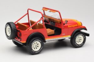 Jeep CJ-7 Renegade Punainen MCG 1:18 MCG18110 Metalli — kuva 2 / 6