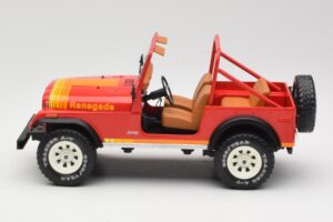 Jeep CJ-7 Renegade Punainen MCG 1:18 MCG18110 Metalli — kuva 3 / 6