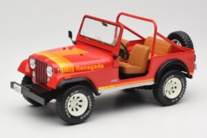 Jeep CJ-7 Renegade Punainen MCG 1:18 MCG18110 Metalli
