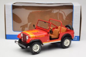 Jeep CJ-7 Renegade Punainen MCG 1:18 MCG18110 Metalli — kuva 6 / 6