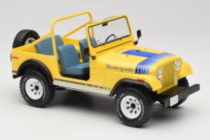 Jeep CJ-7 Renegade Keltainen MCG 1:18 MCG18552 Metalli — kuva 4 / 6