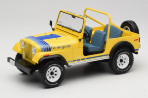 Jeep CJ-7 Renegade Keltainen MCG 1:18 MCG18552 Metalli