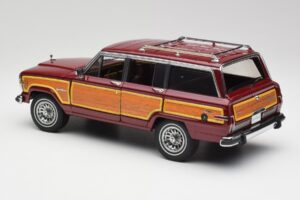 Jeep Grand Wagoneer Classic Punainen AUTOart 1:18 74002 Metalli — kuva 7 / 8