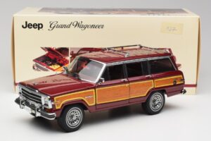 Jeep Grand Wagoneer Classic Punainen AUTOart 1:18 74002 Metalli — kuva 8 / 8