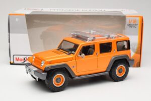 Jeep Rescue Concept Oranssi Maisto 1:18 36699 Metalli — kuva 8 / 8