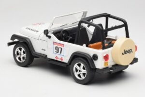 Jeep Wrangler Rallye #97 Beige Solido 1:18 9012 Metalli — kuva 5 / 6