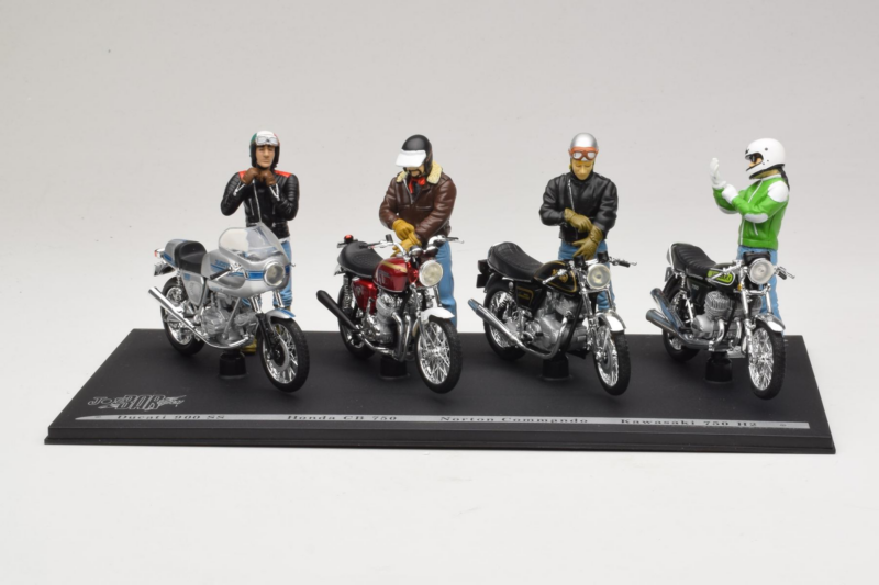 Joe Bar Team Kokoelma Hahmojen Kanssa Solido 1:18 5008 Metalli