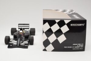 Jordan Ford 191 #32 B. Gachot Paul Ricard Test 15 January 1991 Minichamps 1:18 110910199 Metalli — kuva 6 / 6