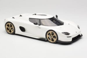 Koenigsegg CC850 Crystal White GT Spirit 1:18 GT903 Hartsi — kuva 4 / 6