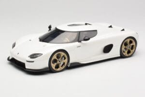 Koenigsegg CC850 Crystal White GT Spirit 1:18 GT903 Hartsi