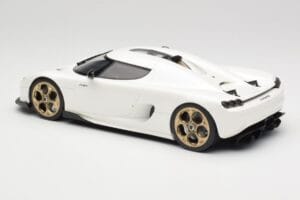 Koenigsegg CC850 Crystal White GT Spirit 1:18 GT903 Hartsi — kuva 5 / 6