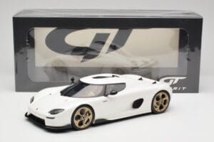 Koenigsegg CC850 Crystal White GT Spirit 1:18 GT903 Hartsi — kuva 6 / 6