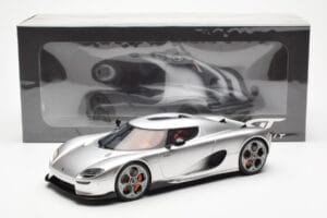 Koenigsegg CC850 Moon Silver GT Spirit 1:18 GT452 Hartsi — kuva 6 / 6