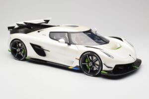 Koenigsegg Jesko Attack Crystal White Pearl GT Spirit 1:12 GT501 Hartsi — kuva 4 / 6