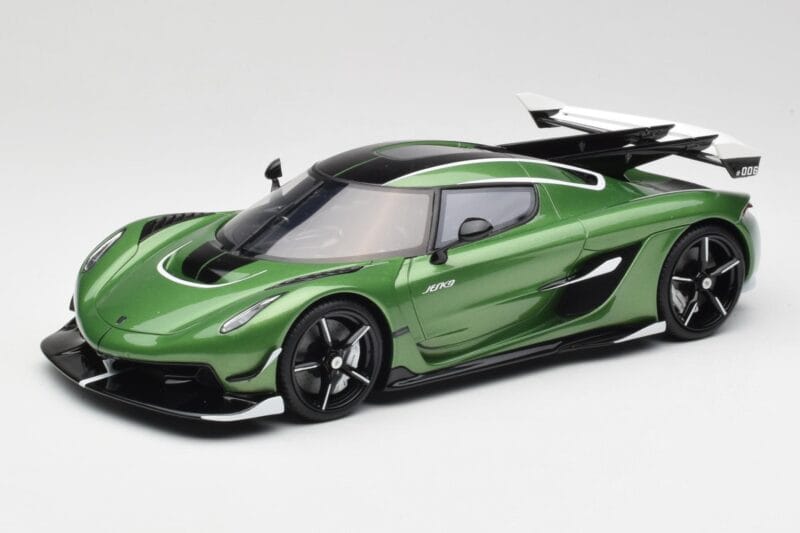 Koenigsegg Jesko Attack Vihreä GT Spirit 1:18 GT927 Hartsi